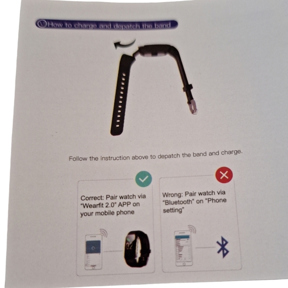 Medibio Health & Fitness Tracker NWT - Picture 5 of 6